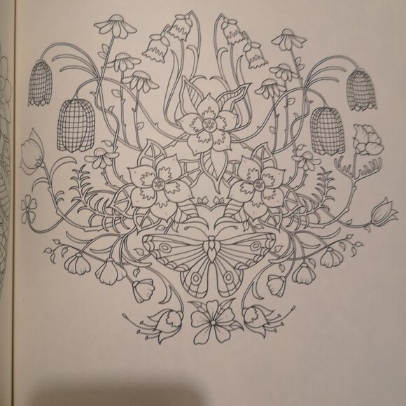 3/$20 World of Flowers Coloring Book - Picture 5 of 7
